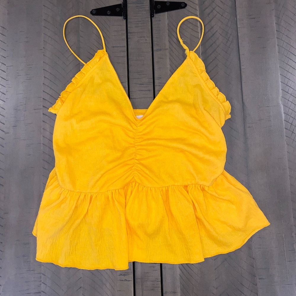 Urban Outfitters Yellow Top